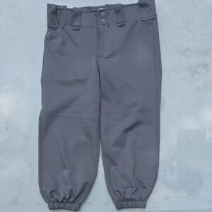 Rip-it Girls Gray Softball Pants - Medium